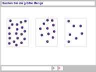 Aufgabenbild Zahlenverständnis: Mengen schätzen (perzeptives Schätzen 2)